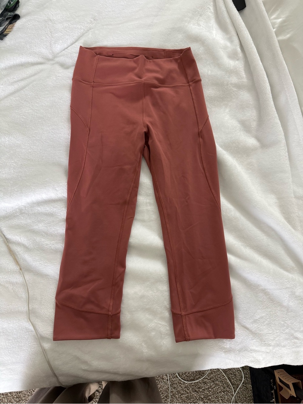 Lululemon Rust 23 inch leggings